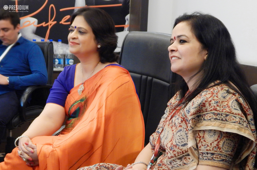 Presidium Gurgaon-57, MRS SUDHA GUPTA GRACES NURTURING & CULTIVATING MEDITATION SESSION